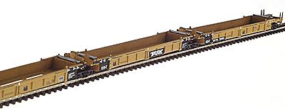 Walthers N Gauge 48' Thrall 5-Unit Double Stack Car TTX #72870 Part 932-8112 
